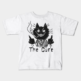 cure bad cat Kids T-Shirt